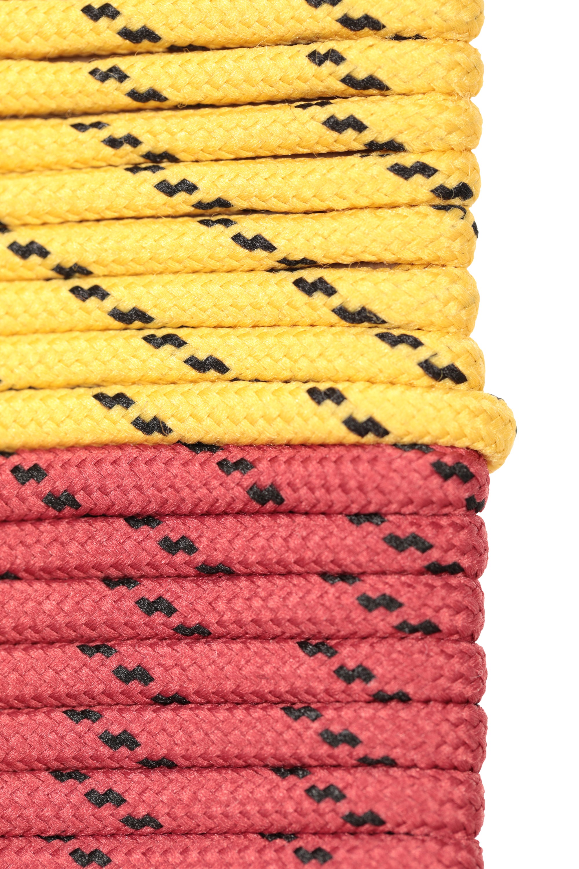 Round Fleck Laces Twin Pack - Yellow