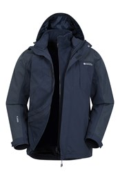 District Extreme Mens 3 in 1 Waterproof Jacket