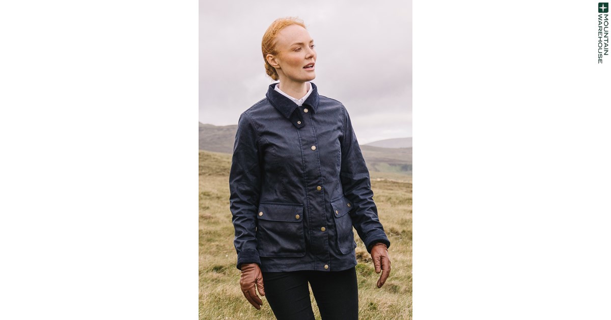 Dartmoor chaqueta de algodón encerado para mujer