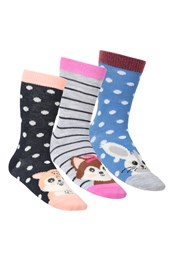 Recycled Character Kids Socks Navy
