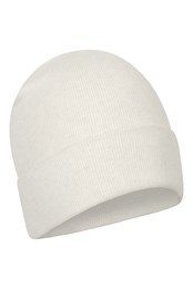 Augusta - czapka damska dwustronna z materiałów z recyklingu Biały
