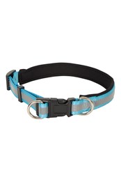 collar reflectante para perros Azul