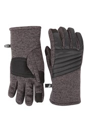 Extreme Waterproof Mens Padded Gloves Charcoal