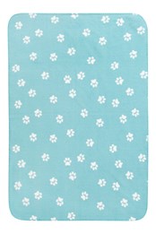 Dog Printed Blanket Teal
