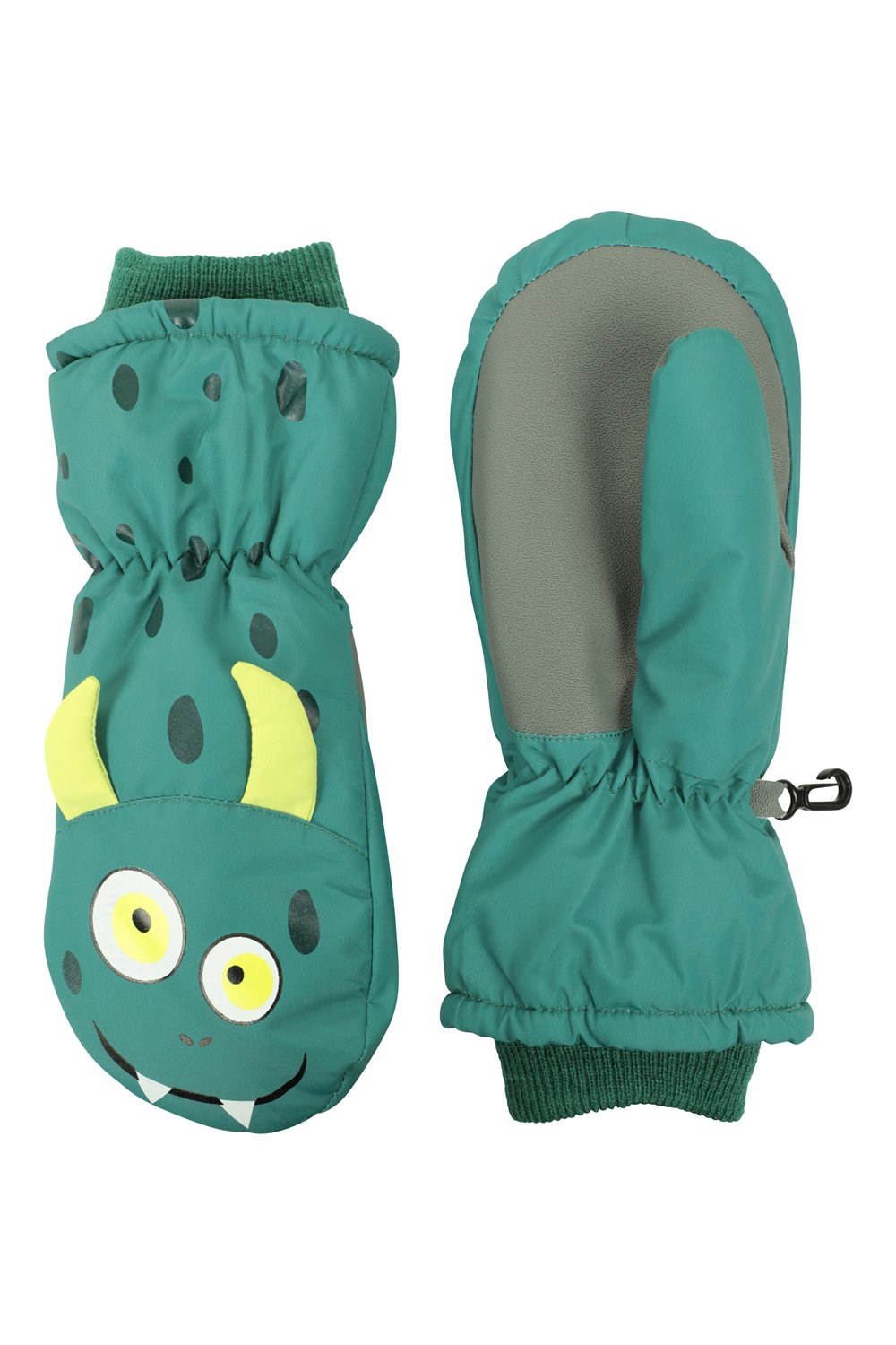 Mountain Warehouse Critter Kids Ski Mittens Water Resistant Boys Hand Cover - Picture 9 of 32