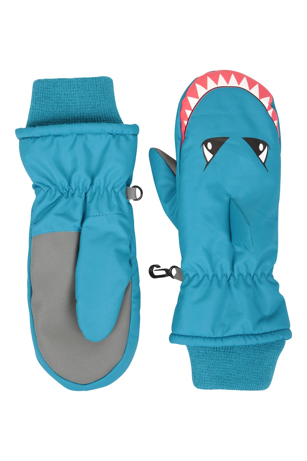 Mountain Warehouse Critter Kids Ski Mittens Water Resistant Boys Hand Cover - Picture 17 of 32