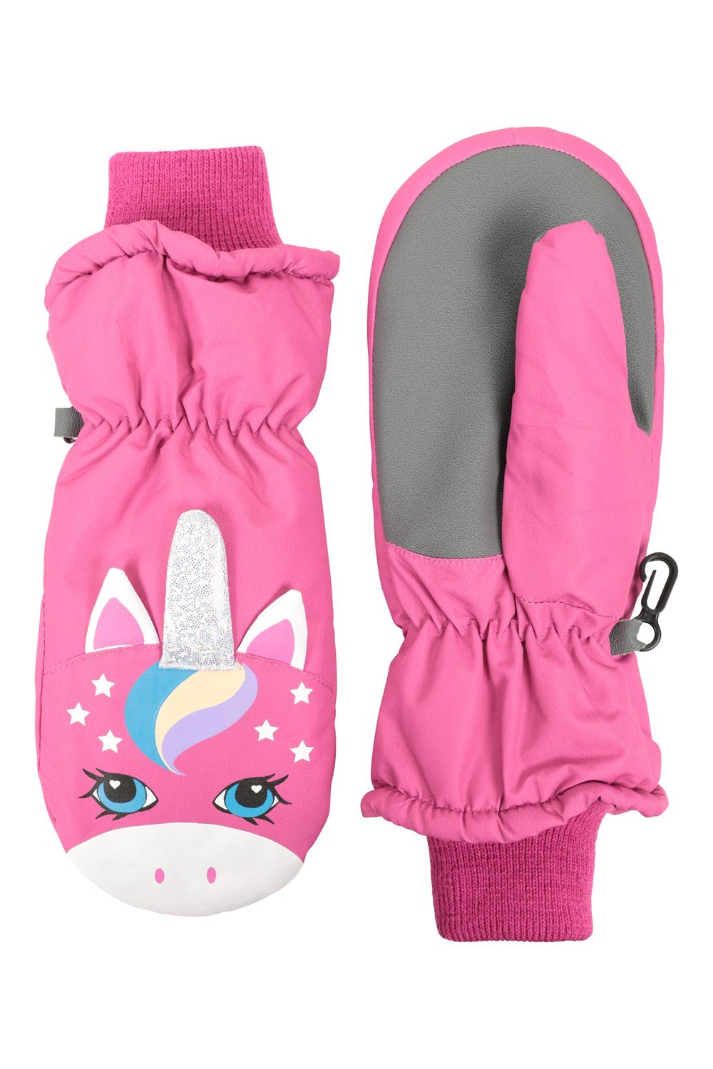 Mountain Warehouse Critter Kids Ski Mittens Water Resistant Boys Hand Cover - Picture 25 of 32