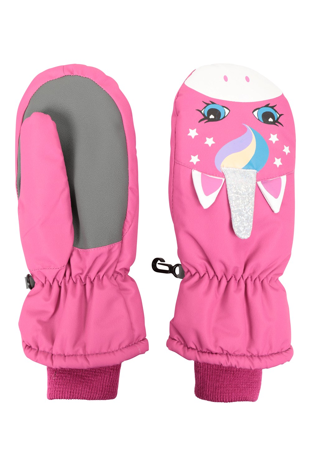Mountain Warehouse Critter Kids Ski Mittens Water Resistant Boys Hand Cover - Picture 27 of 32