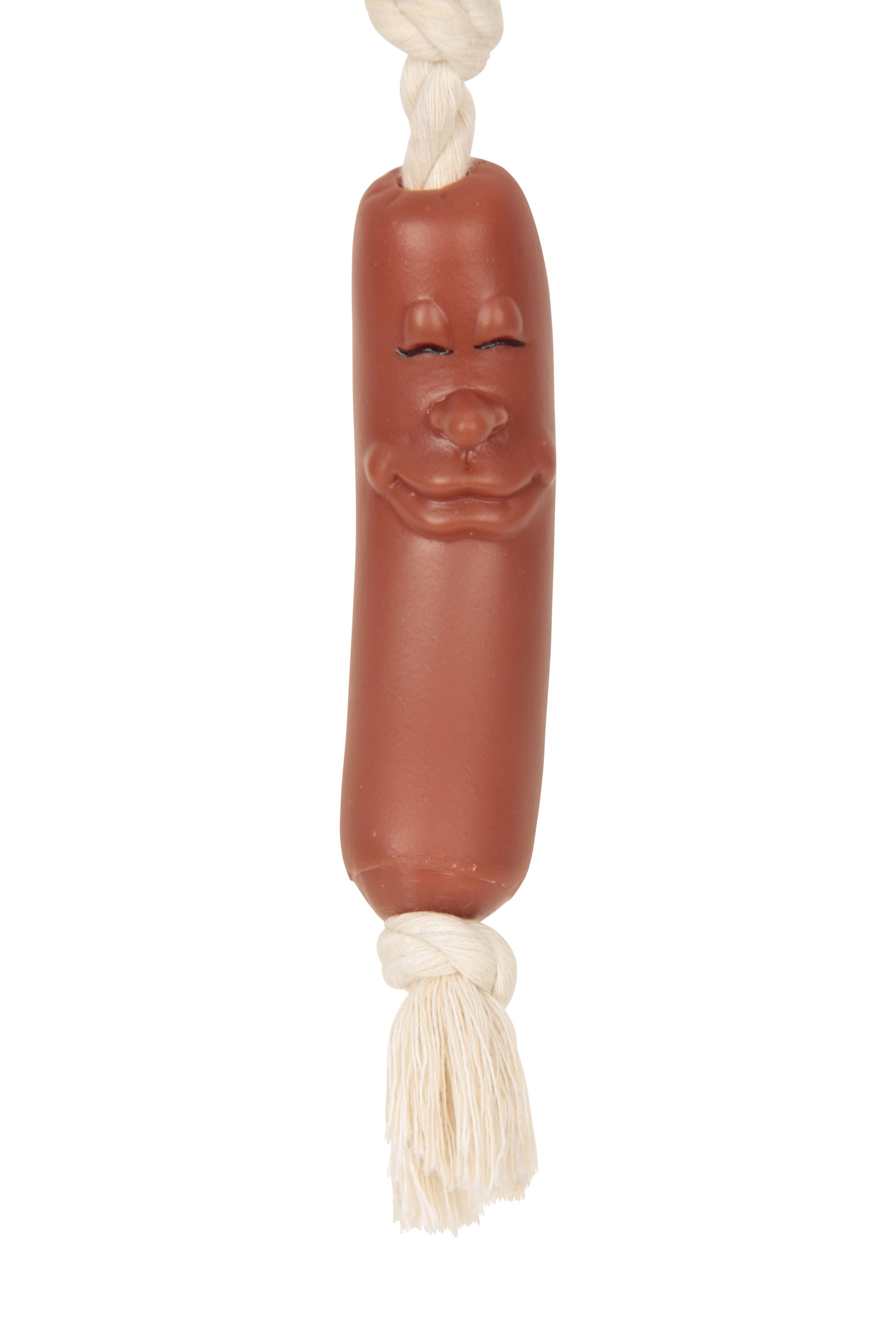 Sausages on a outlet rope dog toy