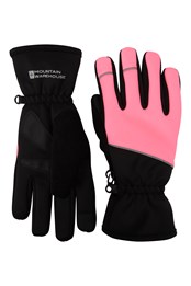 Swift Womens Water-Resistant Cycling Gloves Pink