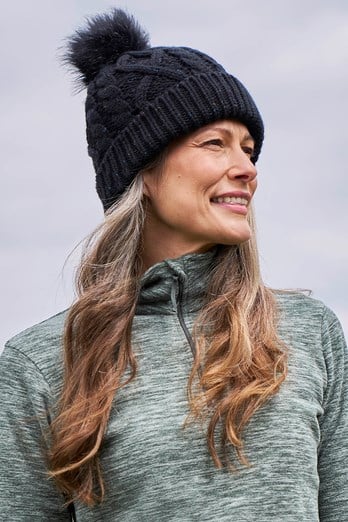 Storm Womens Waterproof Beanie Black
