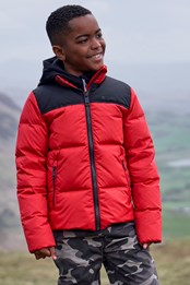 Voltage Extreme Kids RDS Down Jacket Red