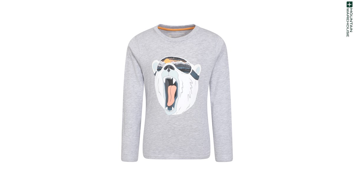 Youth Organic Cotton Polar Bear T-Shirt