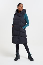 Cosy Wrap Womens RDS Down Gilet Black