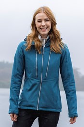 Direction Womens Recycled Softshell Jacket Teal