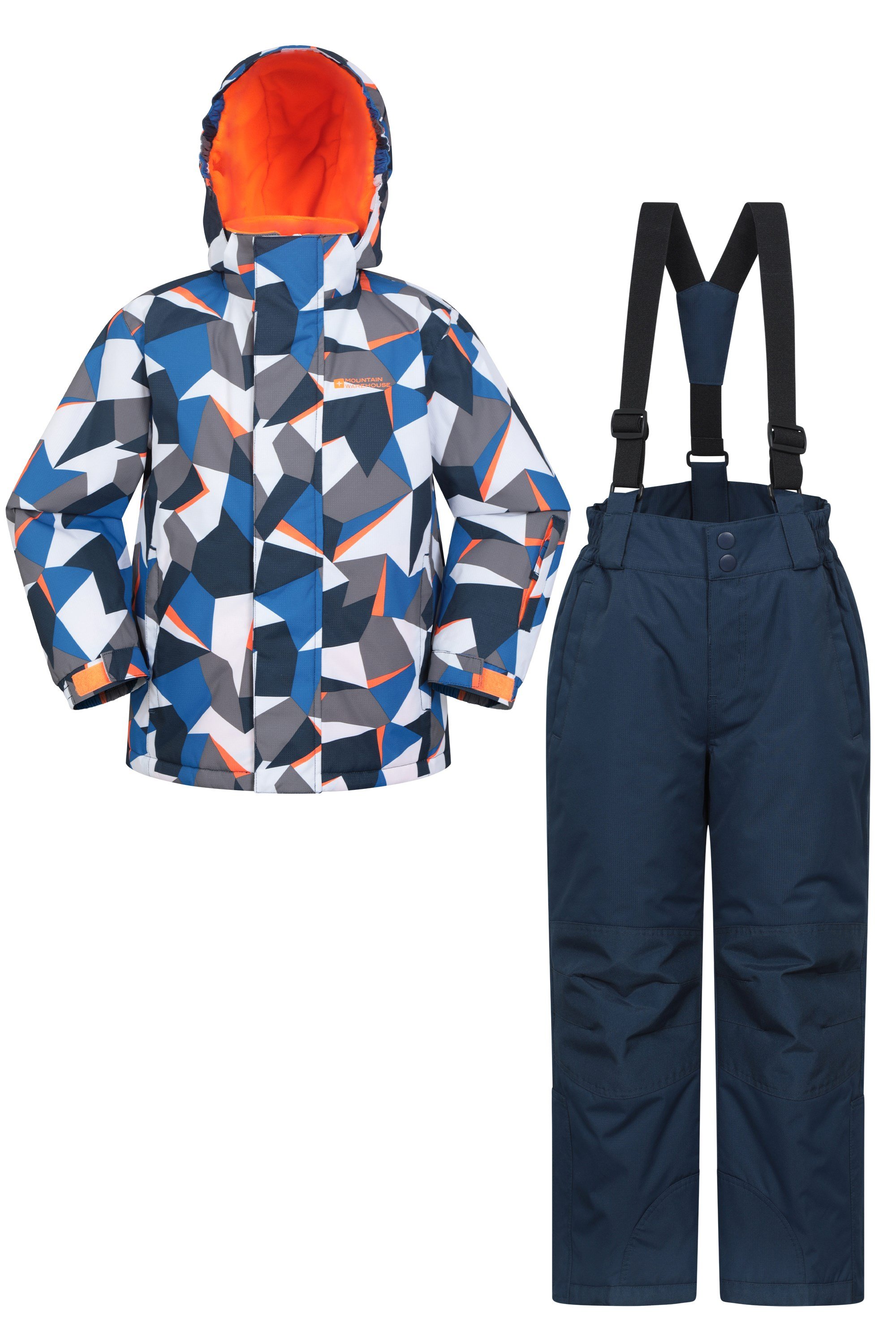 Kids Printed Ski Jacket & Pant Set | Mountain Warehouse CA