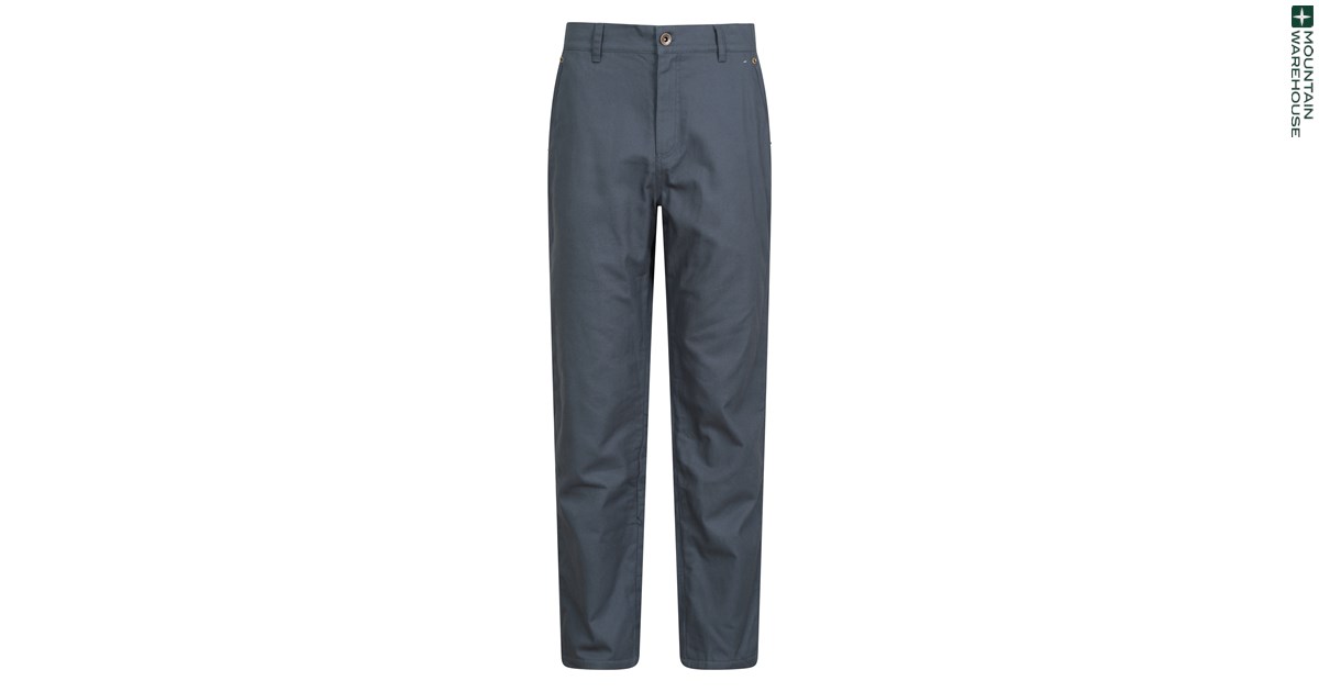 Blue Mountain Canvas Pants, Flannel Lined