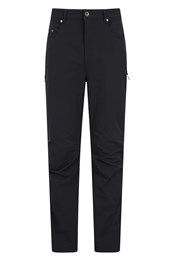 Anthracite Mens Outdoor Trousers Black