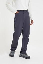Anthracite Mens Outdoor Trousers Grey