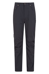 Anthracite Mens Outdoor Trousers - Short Length Grey