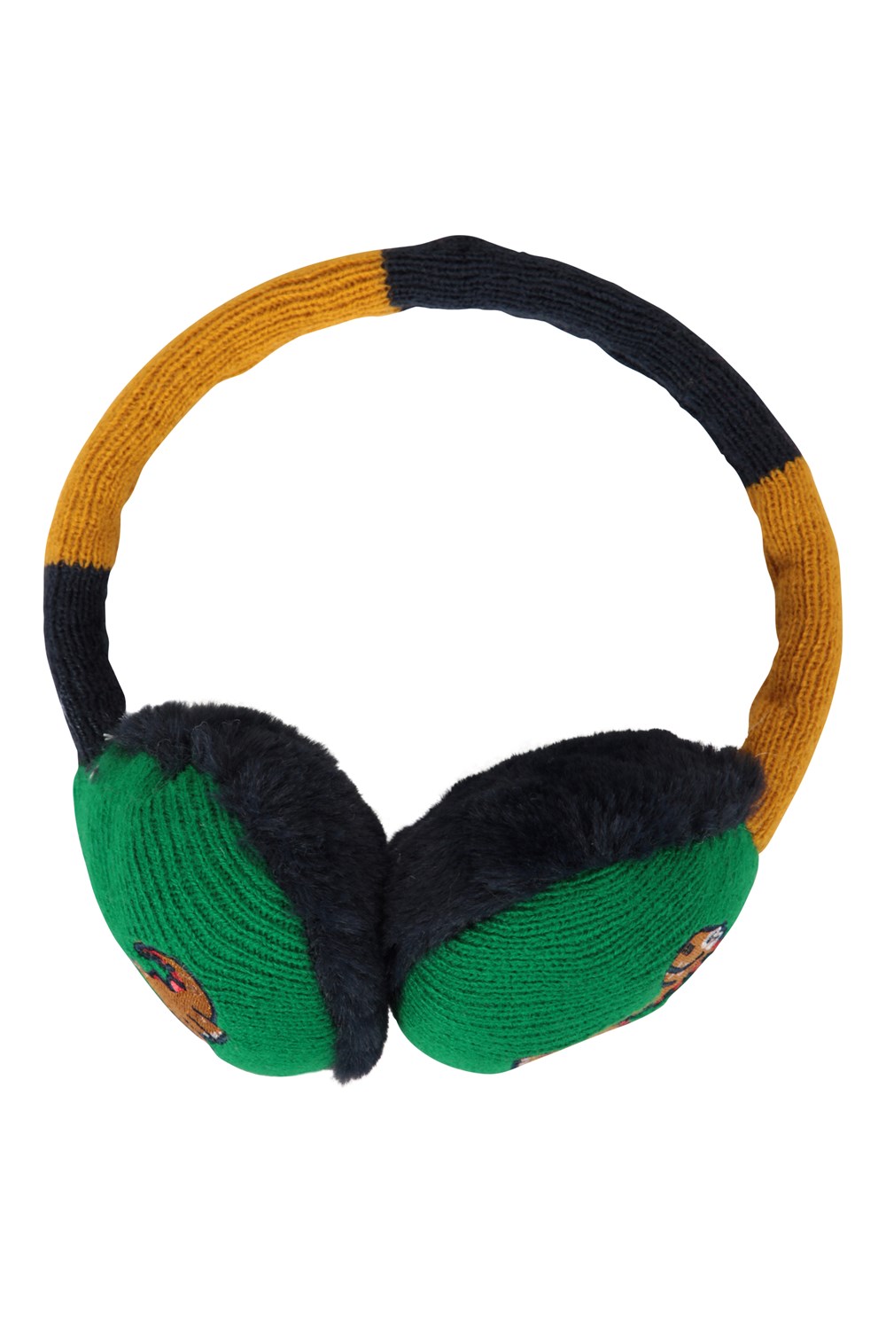 Mountain Warehouse Kids Earmuffs Character Design Boys Casual Knitted Headwear - Picture 23 of 23