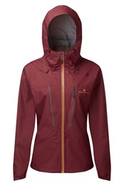 Womens Tech Fortify Jacket Red