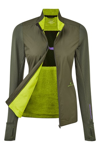 Womens Tech Hyperchill Jacket Khaki