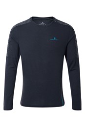Mens Life Nightrunner Tee Navy