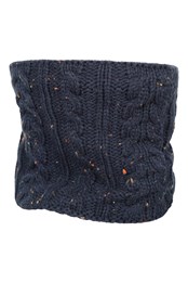 Knitted Fleck Snood