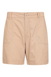 Short Bayside pour femme Beige Foncé