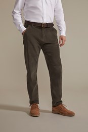 Alnwick męskie spodnie sztruksowe Khaki
