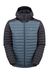 Mens Barrett Padded Jacket Pale Blue