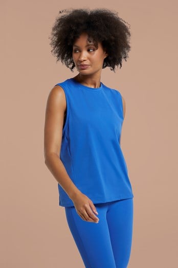 Womens Vest Top Blue