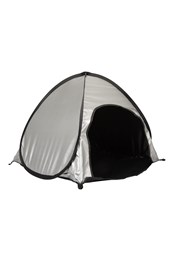 Heat Resistant Dog Tent Silver