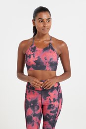 Alight Womens Light Support Bra Berry