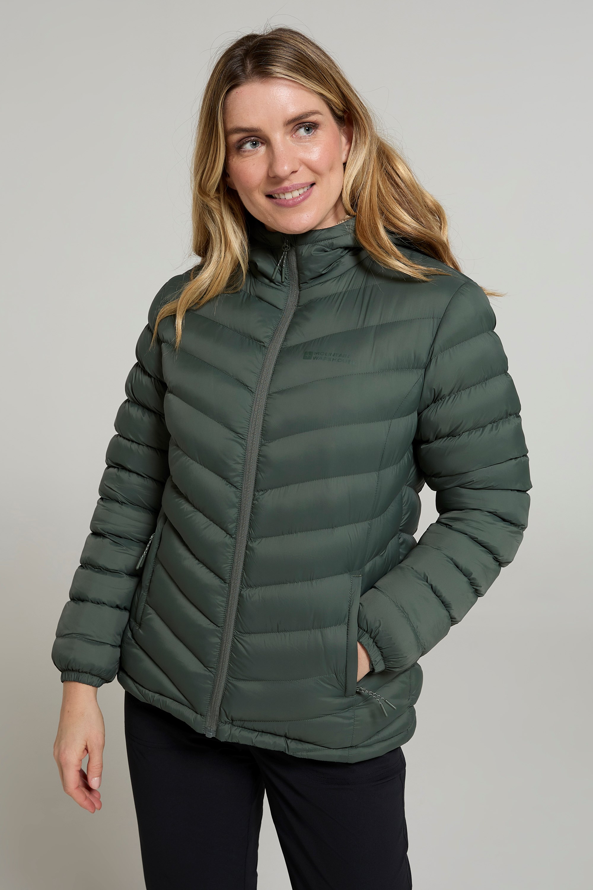 Seasons Womens Fur Lined Padded Jacket Mountain Warehouse NZ
