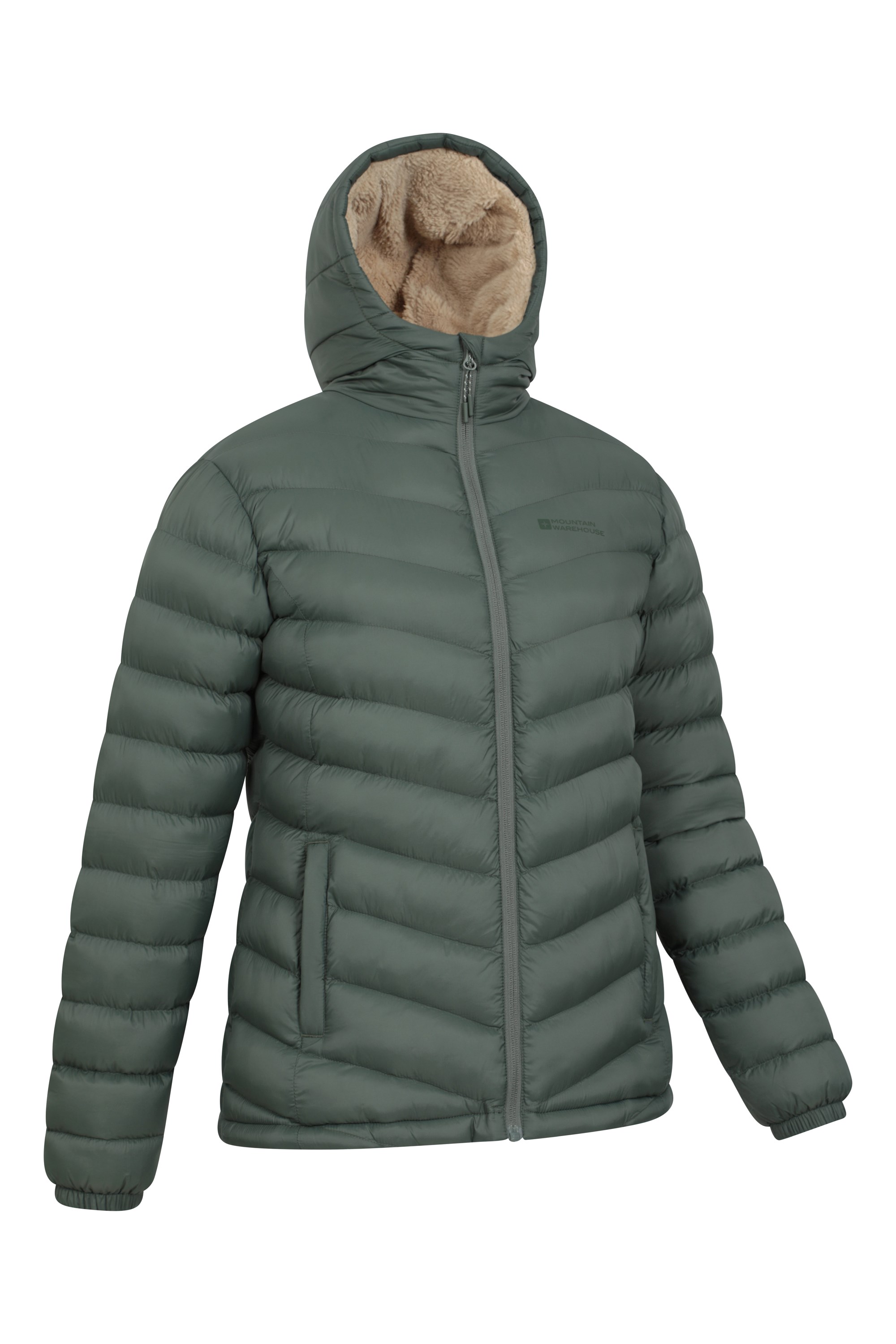 Seasons Womens Fur Lined Insulated Jacket Mountain Warehouse US