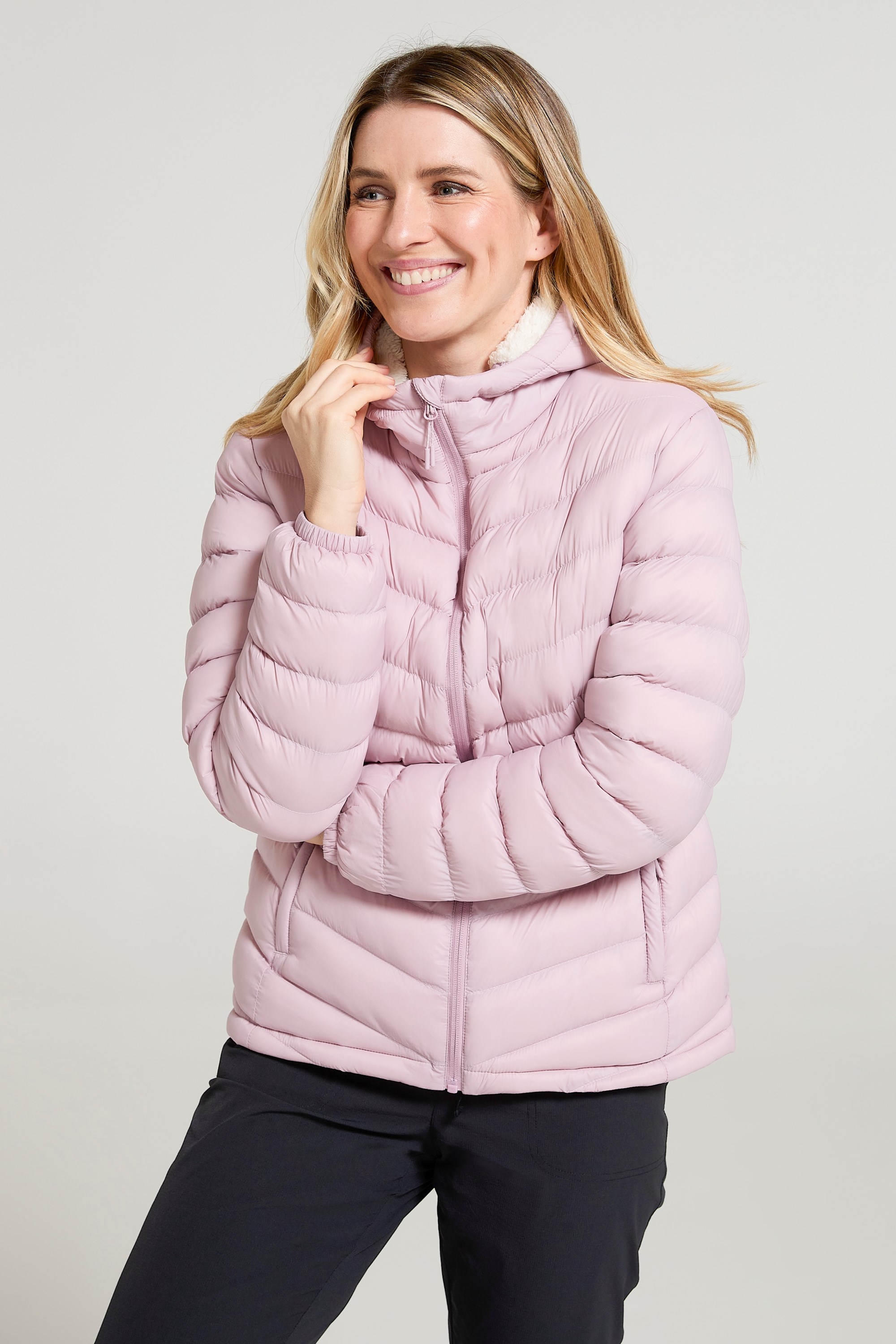 Seasons Womens Fur Lined Insulated Jacket Mountain Warehouse CA