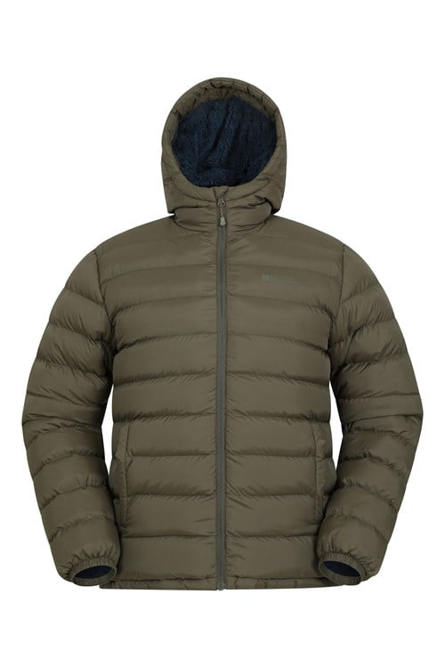 Seasons Mens Fur-Lined Insulated Jacket