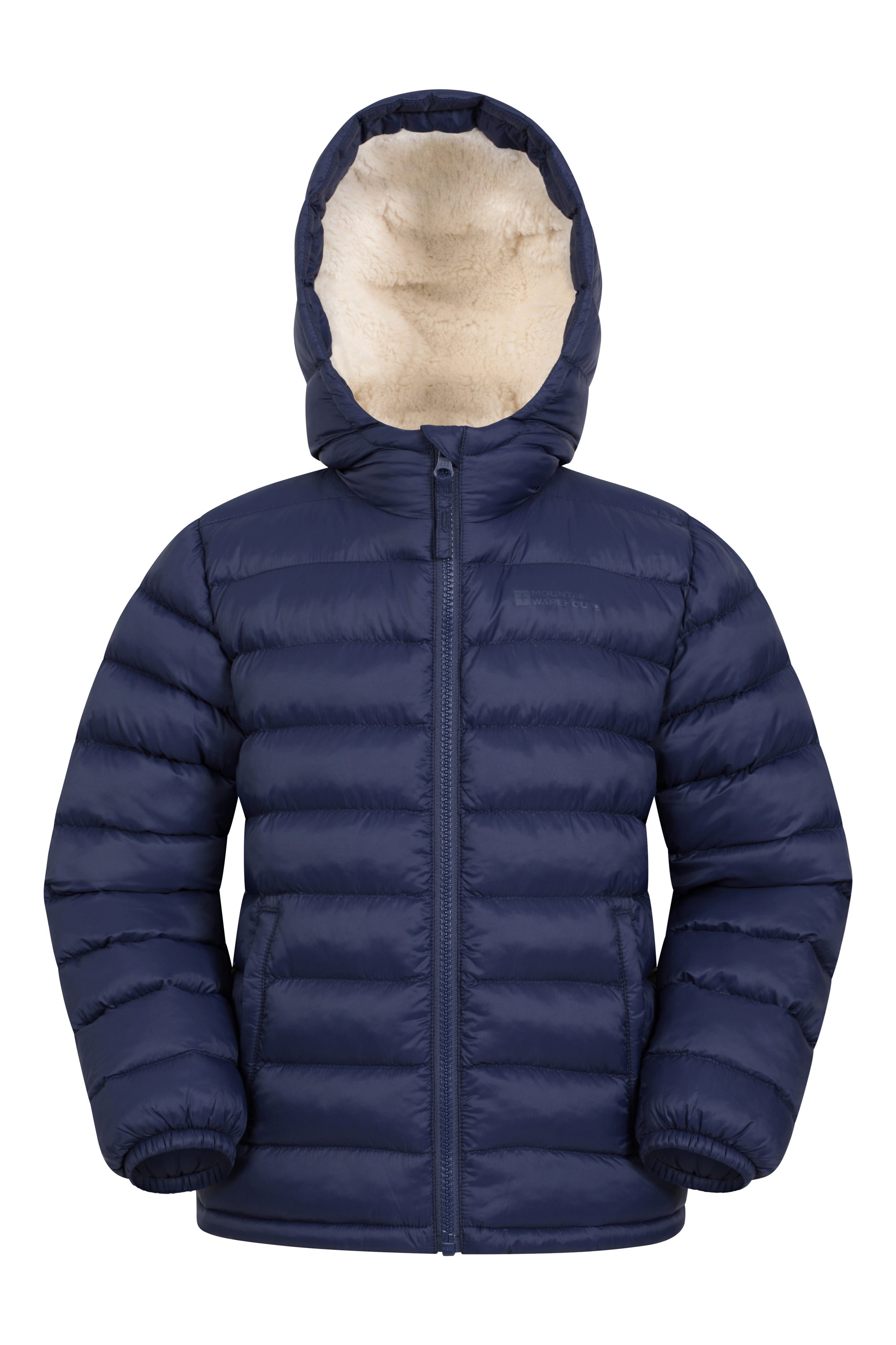 Mountain Warehouse Kids Padded Jacket Lightweight Fur Lined Children Winter Coat Other
