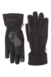 Softshell Womens Touchscreen Gloves Black