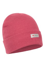 Womens Thinsulate Knitted Beanie Pink
