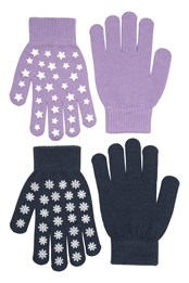 Rękawiczki dla dzieci Magic Grippi, 2-pak Granatowy