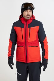 Intergalactic Mens Extreme Ski Jacket Red