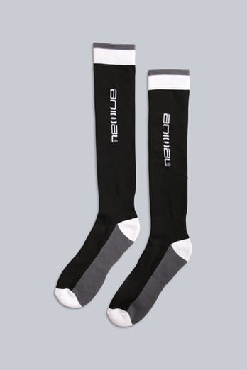 Downhill Mens Ski Socks Jet Black