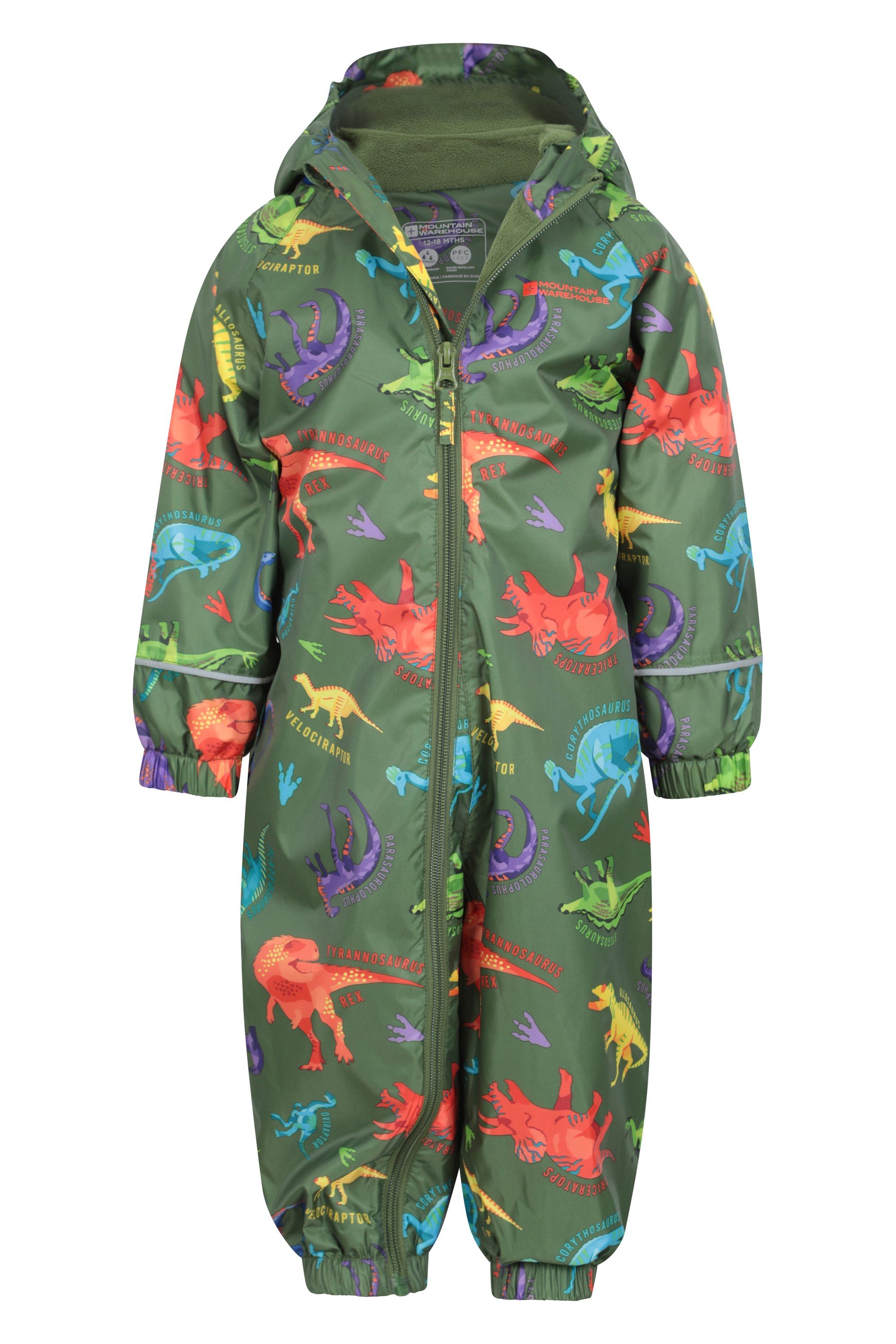 Spright Printed Junior Waterproof Rain Suit Mountain Warehouse GB