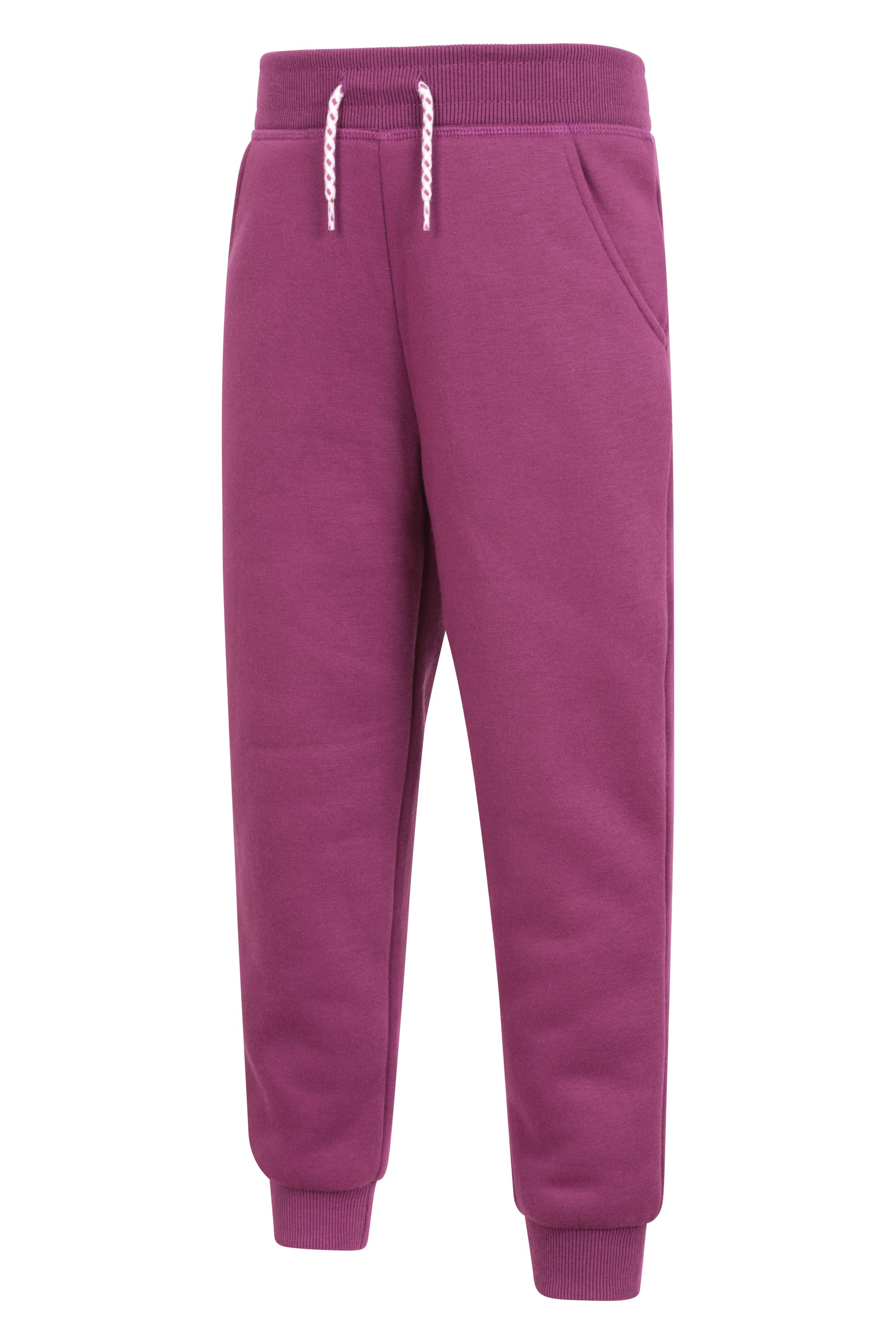 Mountain Warehouse Alpine Kids Fur Lined Sweatpants Pink Size 2T