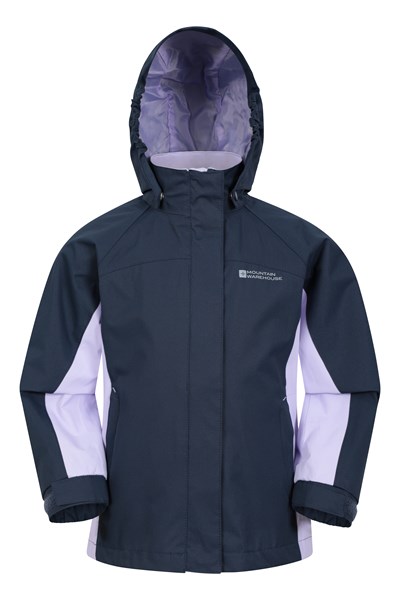 Shelly Kids Waterproof Jacket - Navy