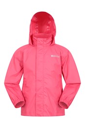 Pakka II Kids Waterproof Jacket Bright Pink