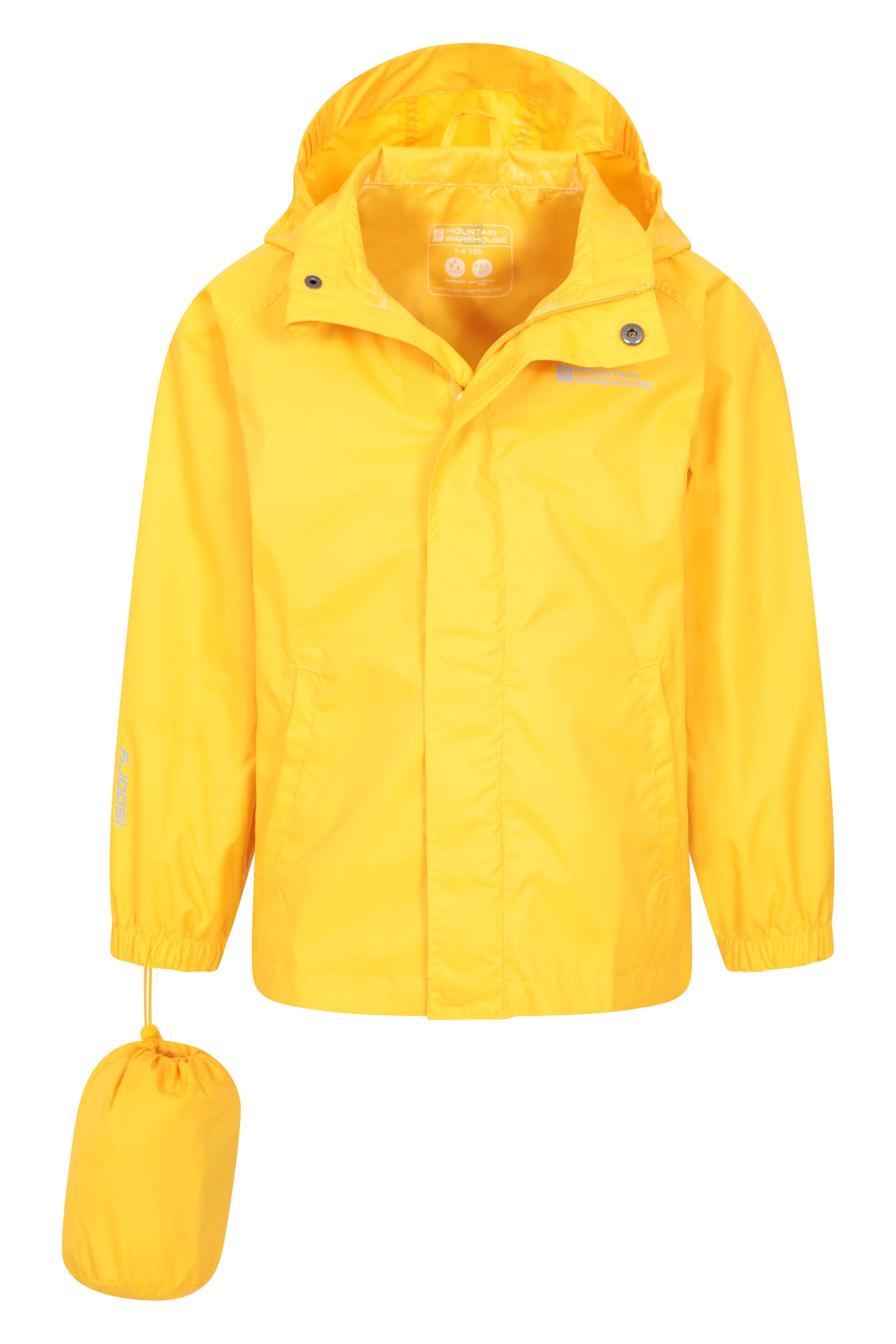 Wetskins Youth Fresh Water Waterproof 2-pc Rainsuit Incl. Jacket and Pants,  Yellow